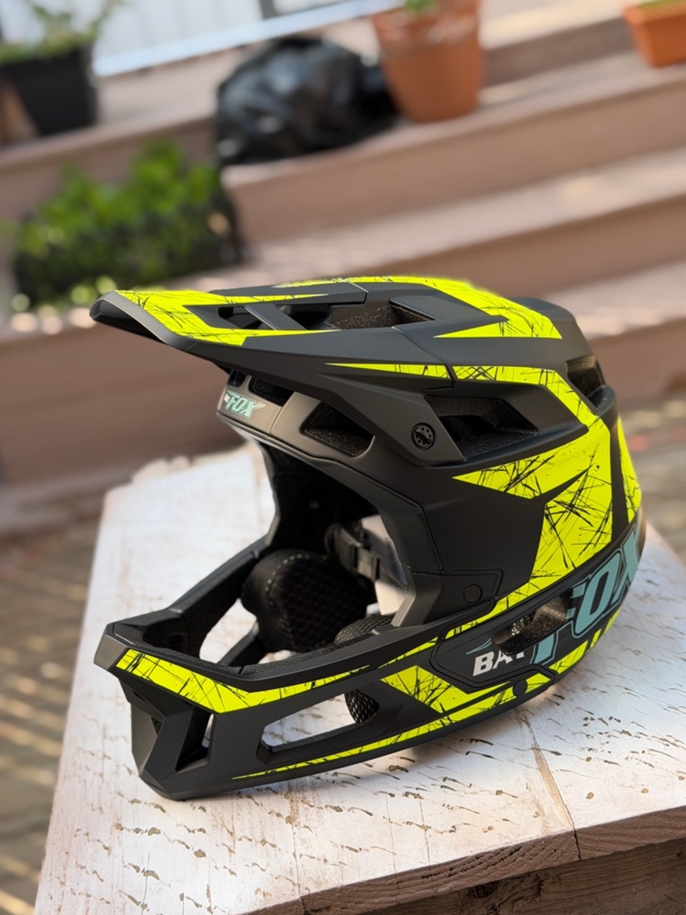 MTB FULL FACE HELMET CAP HAT